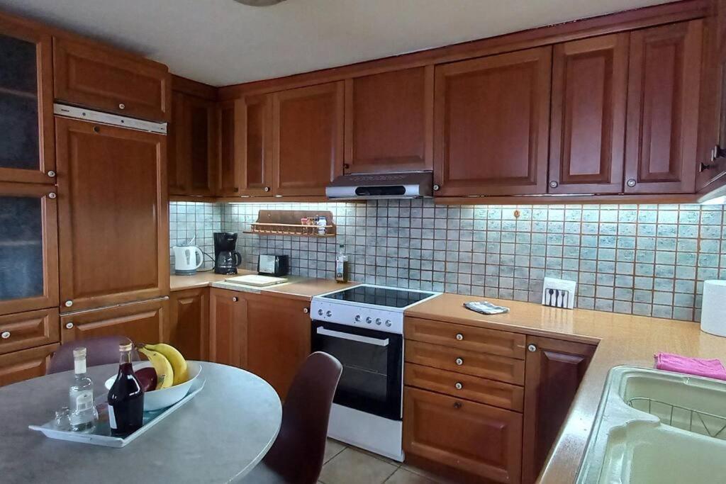 Astra Sea View Apartment, Sea Front Kokkini Hani Kültér fotó