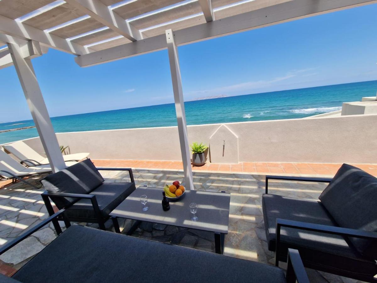 Astra Sea View Apartment, Sea Front Kokkini Hani Kültér fotó