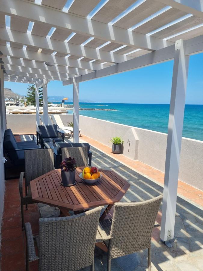 Astra Sea View Apartment, Sea Front Kokkini Hani Kültér fotó