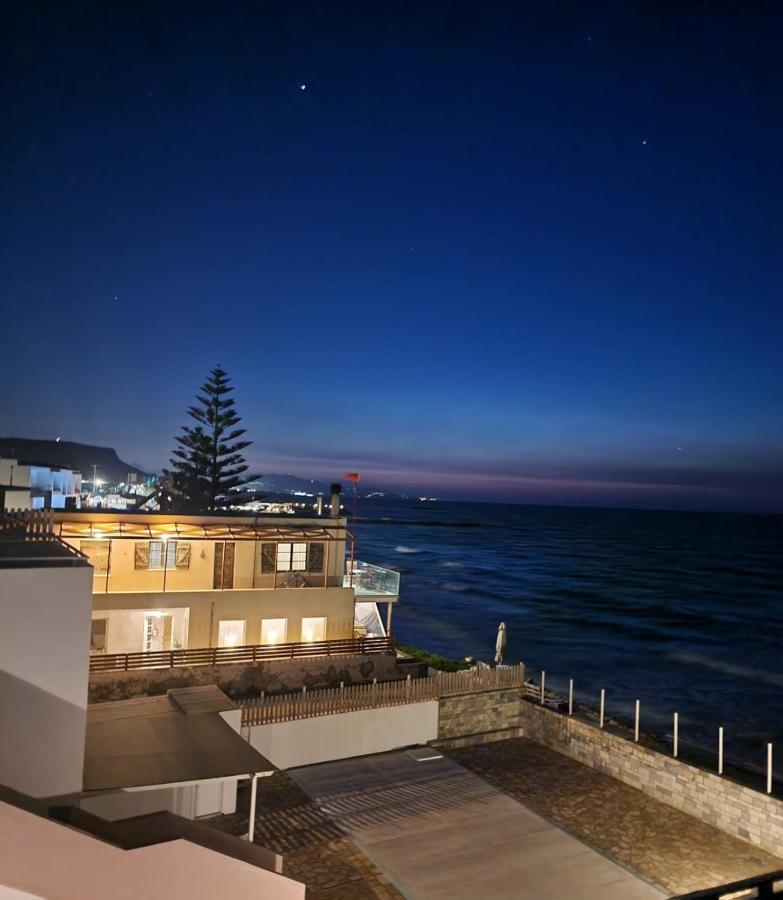 Astra Sea View Apartment, Sea Front Kokkini Hani Kültér fotó