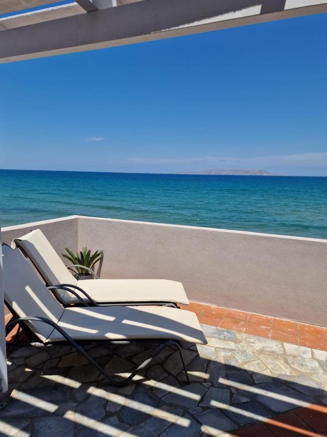 Astra Sea View Apartment, Sea Front Kokkini Hani Kültér fotó