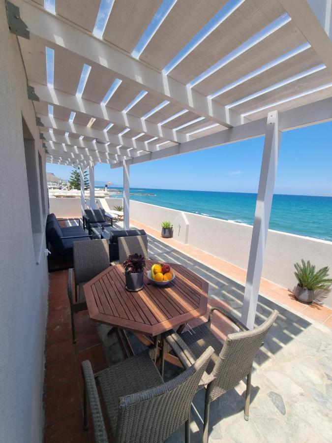 Astra Sea View Apartment, Sea Front Kokkini Hani Kültér fotó