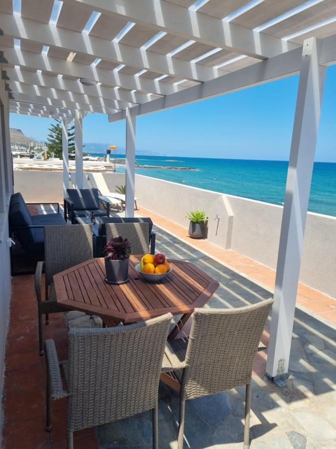 Astra Sea View Apartment, Sea Front Kokkini Hani Kültér fotó