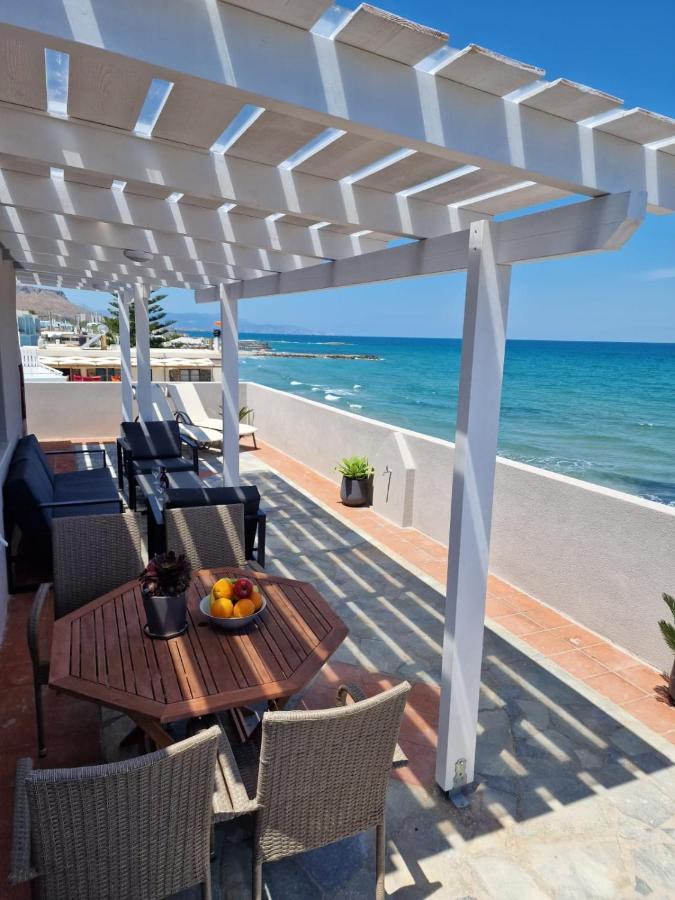 Astra Sea View Apartment, Sea Front Kokkini Hani Kültér fotó