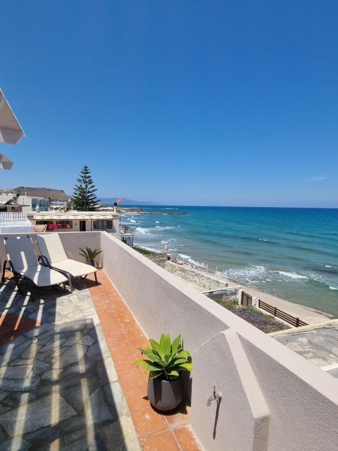 Astra Sea View Apartment, Sea Front Kokkini Hani Kültér fotó